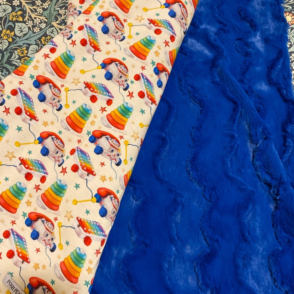 Posh peanut VFP minky